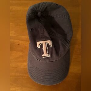 Navy Texas Rangers Cotton Hat